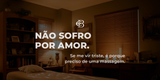 NÃO SOFRO POR AMOR. SE ME VIR TRISTE, É PORQUE PRECISO DE UMA MASSAGEM.